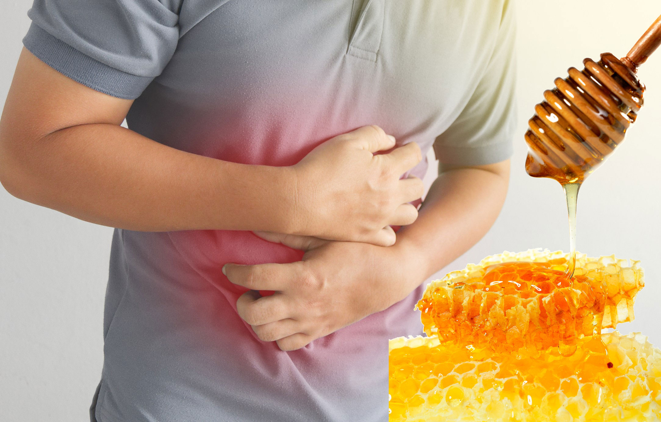 treatment of gastric ulcer with honey