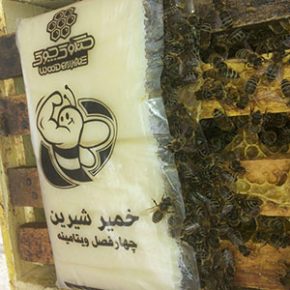 Sweet paste for bees